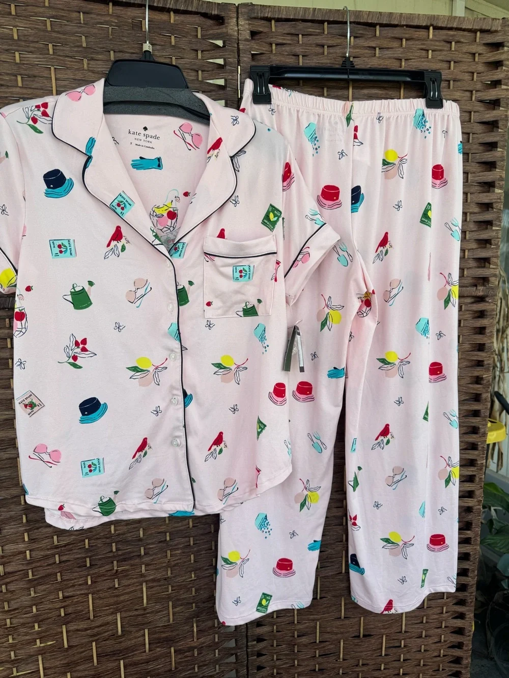 KATE SPADE NEW YORK Small Pajama Set NWT
